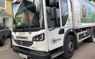 Braintree bin lorries were drafted in to help clear Uttlesford's waste