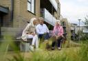 Communal gardens, like minded people and support and care when needed at Mill View