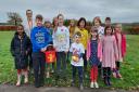 Debden Primary Academy has taken part in a whole school ramble for BBC Children In Need