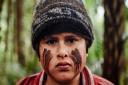 A still from Hunt for the Wilderpeople showing Julian Dennison as Ricky Baker.