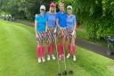Golfers at a fundraising day held at Saffron Walden Golf Club in aid of St Clare Hospice