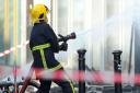 Firefighters tackling a blaze (File photo)