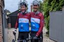 Charles Gilbank and Thomas William-Powlett cycled 200 miles in one day
