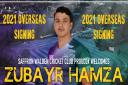 Saffron Walden Cricket Club have announced the signing of South African international Zubayr Hamza.