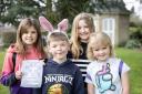Families in Saffron Walden took part in the Round Table Easter Egg Hunt in Bridge End Gardens