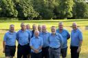 The successful Cambs senior golf team. Picture: CGU