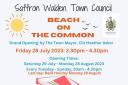 Saffron Walden Town Council is asking people to have their say on 'Beach on the Common'
