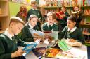 Elsenham Primary School pupils received new books from housebuilder Dandara