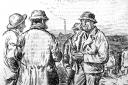Navvies in Punch magazine, 1872
