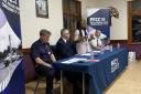 Kemi Badenoch MP speaking at the PFCC meeting on community crime in Uttlesford