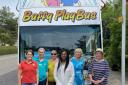 MP Kemi Badenoch boarded the Buffy Playbus in Great Dunmow