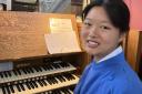 Ziyi Wang, recipient of the Michael Swindlehurst Organ Scholarship