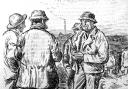 Navvies in Punch magazine, 1872