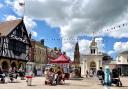 Alfresco in the Square in May: a BID to aid hospitality while restrictions remain in place. Picture: Will Durrant