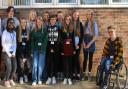 Saffron Walden County High School's 2021 buddies, who are phoning senior citizens to combat loneliness this Christmas