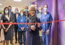 The ribbon is cut to official mark the opening of Crocus Medical Practice which has opened its doors within Saffron Walden Community Hospital.