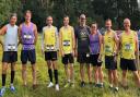 The Saffron Striders squad who took on the Rutland Marathon & Half Marathon.