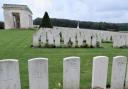 Guillemont Road Cemetery, Guillemont, France which has war graves including Saffron Walden's Charles Edward Ketteridge, 12th West Yorkshire Regiment