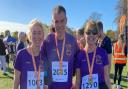 Claire Crommie, Rich Viney and Helen Sears graduated from Saffron Striders\' couch to 5k course at Cambridge.