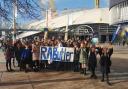 Pupils from R A Butler Academy in Saffron Walden performed at the O2 arena