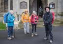The Walsingham Pilgrims at St Mary's Church in Saffron Walden