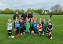 The under 5/6 team at Elsenham Youth Football Club received a £300 grant