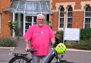 Cllr Geof Driscoll is taking on a charity e-bike ride for Accuro