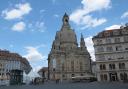 The Frauenkirche - St Mary's Church - in Dresden