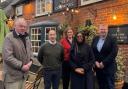 MP Kemi Badenoch visited the revamped Axe and Compasses