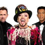 Culture Club members Roy Hay, Boy George and Mikey Craig will be performing an outdoor show at Audley End, Saffron Walden, this August.