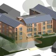 CGI of the proposed redevelopment of Parkside Retirement Housing.