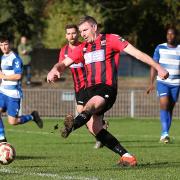 Michael Toner saw red late on as Saffron Walden Town lost 1-0 to Stansted.