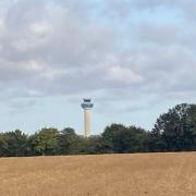 Stansted Airport control tower