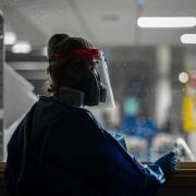 Still from the new film being created about healthcare workers and the Covid-19 pandemic