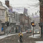Snow in Saffron Walden during a previous winter. Picture: WILL LODGE