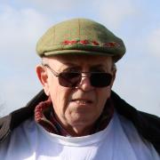 Saffron Walden resident Richard Ansell wearing his Cancer Research UK t-shirt