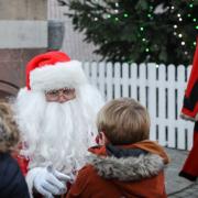 Santa will be back in the Market Square on Friday, November 19 and Sunday, November 21