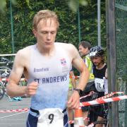 Ross Broomfield was the winner of the 2021 Saffron Walden Triathlon hosted by WaldenTRI.