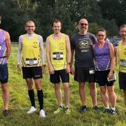 The Saffron Striders squad who took on the Rutland Marathon & Half Marathon.