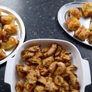 Some of the tasty food served up at Saffron Walden's Make Lunch club for families