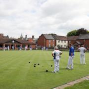 SWTBC play Bowls England at Abbey Lane in a friendly match to mark the club's 125th anniversary
