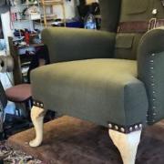 Dougie Smith made this chair for Captain Tom