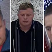 Essex Police want to speak to these three men in connection with a theft in Saffron Walden