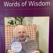 Mary, 93, shared her pearls of wisdom with children from St Mary's Primary School in Saffron Walden