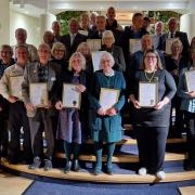 The recipients of the Uttlesford District Council Community Achievement Awards 2023