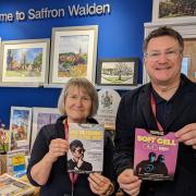 Cathy McGonegal and Mark Starte of Saffron Walden TIC