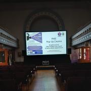 The pop-up cinema in Saffron Walden