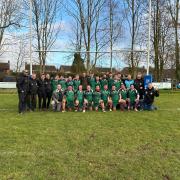 Saffron Walden claimed both the title and promotion with three games to spare. Picture: SAFFRON WALDEN RUGBY CLUB