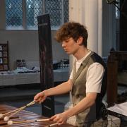 BBC Young Musician of the Year 2022 Jordan Ashman performed at the Thaxted Festival launch event