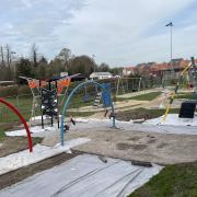 The Anglo-American playground will feature new and refurbished apparatus